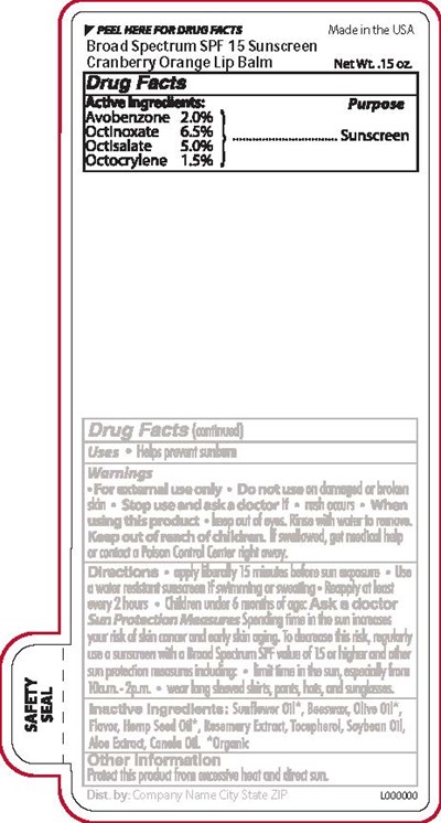 C10661 Cranberryorange Premium Spf 15 Bs Lb